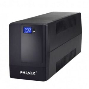 SAI L?nea Interactiva Phasak 1000 VA LCD/ 1000VA/ 4 Salidas/ Formato Torre
