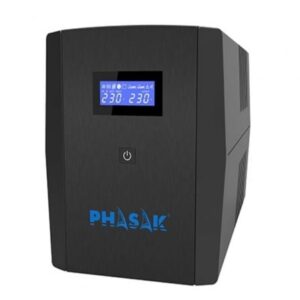 SAI L?nea Interactiva Phasak SIRIUS 2260 VA Interactive/ 2260VA-1320W/ 4 Salidas/ Formato Torre