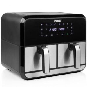 Freidora por Aire Airfryer / Sin Aceite Princess Double Basket Airfryer 182074/ 2400W/ Capacidad 8L