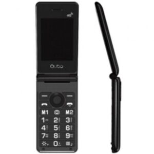 Tel?fono M?vil Qubo X-28 4G para Personas Mayores/ Negro