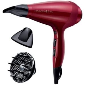 Secador Remington Silk Dryer AC9096/ 2400W/ I?nico/ Rojo
