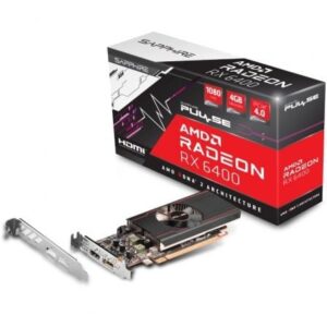 Tarjeta Gr?fica Sapphire PULSE Radeon RX 6400 Gaming/ 4GB GDDR6