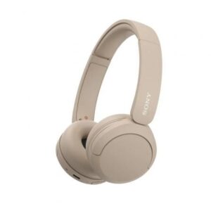 Auriculares inal?mbricos Sony WH-CH520/ con Micr?fono/ Bluetooth/ Beige