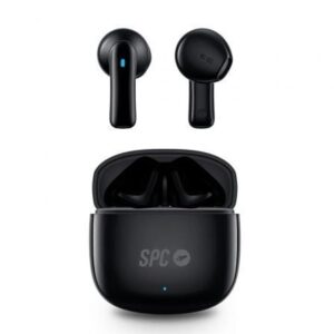 Auriculares Bluetooth SPC Zion 2 Play con estuche de carga/ Autonom?a 7h/ Negros