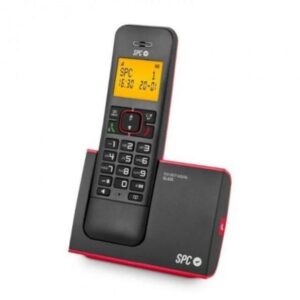Tel?fono Inal?mbrico SPC Blade 7290RC1/ Rojo y Negro