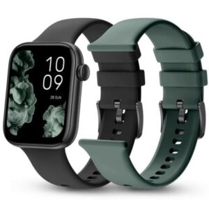 Smartwatch SPC Smartee Duo 2 9650N/ Notificaciones/ Frecuencia Card?aca/ Negro/ Incluye Correa Extra