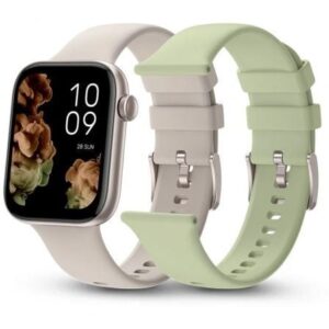 Smartwatch SPC Smartee Duo 2 9650B/ Notificaciones/ Frecuencia Card?aca/ Blanco/ Incluye Correa Extra