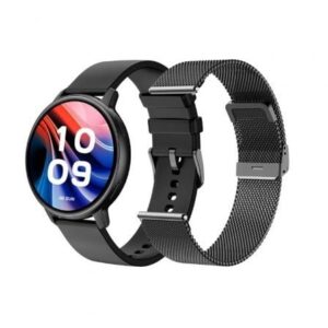 Smartwatch SPC Smartee Duo Classic 9652N/ Notificaciones/ Frecuencia Card?aca/ Negro/ Incluye Correa Extra