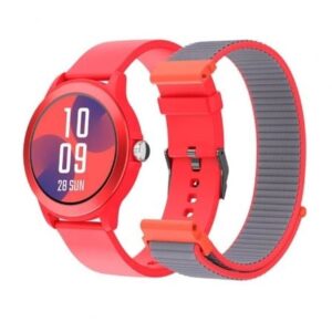 Smartwatch SPC Smartee Duo Vivo 9651R/ Notificaciones/ Frecuencia Card?aca/ Rojo/ Incluye Correa Extra