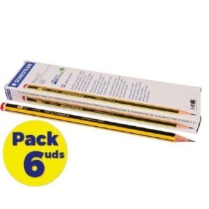 L?pices de Grafito Staedtler Noris 120-2/ HB/ 6 cajas de 12 unidades