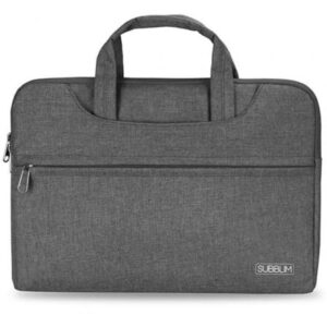 Malet?n Subblim Business Laptop Sleeve para Port?tiles hasta 15.6'/ Cinta para Trolley/ Gris
