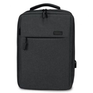 Mochila Subblim Traveller Airpadding Backpack para Port?tiles hasta 15.6'/ Puerto USB/ Gris