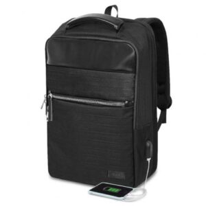 Mochila Subblim Business V2 AP Backpack para Port?tiles hasta 15.6'/ Puerto USB/ Negra