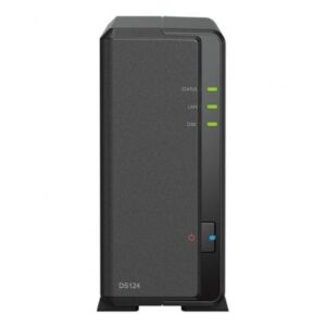 NAS Synology Diskstation DS124/ 1 Bah?a 3.5'- 2.5'/ 1GB DDR4/ Formato Torre