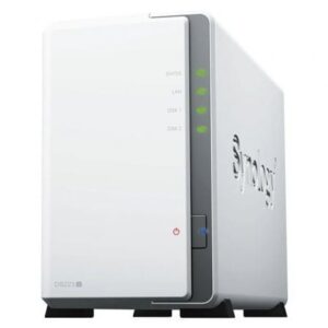 NAS Synology Diskstation DS223J/ 2 Bah?as 3.5'- 2.5'/ 1GB DDR4/ Formato Torre