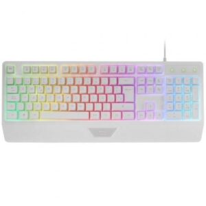 Teclado Gaming SemiMec?nico Mars Gaming MK124/ Blanco
