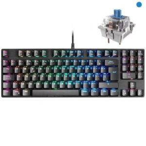 Teclado Gaming Mec?nico Mars Gaming MKREVOPROBES/ Switch Azul