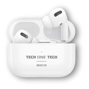 Auriculares Bluetooth Tech One Tech SIUX.10 TEC1410/ con estuche de carga/ Autonom?a 5h/ Blancos