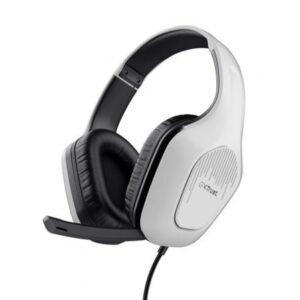 Auriculares Gaming con Micr?fono Trust Gaming GXT 415 Zirox PS5/ Jack 3.5/ Blancos