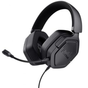 Auriculares Gaming con Micr?fono Trust Gaming GXT 492 Carus/ Jack 3.5/ Negros