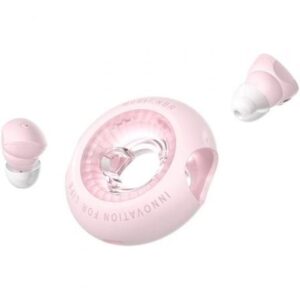 Auriculares Bluetooth Vention NBRP0 con estuche de carga/ Autonom?a 6h/ Rosas