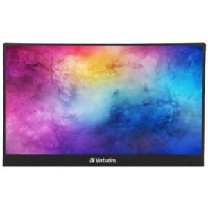 Monitor Port?til Verbatim PM-14 14'/ Full HD/ Multimedia/ Negro