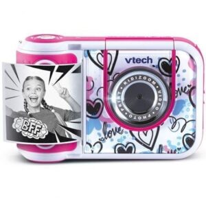 C?mara Digital Instant?nea VTech Kidizoom Print Cam/ Tama?o Foto 57x28mm/ Rosa