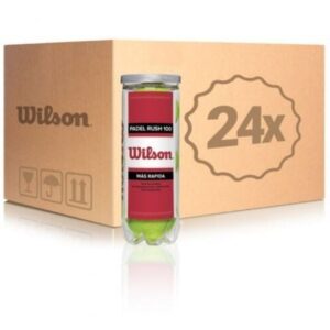 Caj?n Bolas Wilson Rush 100/ 24 packs de 3 unidades