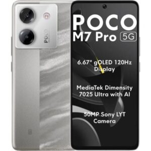 Smartphone Xiaomi POCO M7 Pro 8GB/ 256GB/ 6.67'/ 5G/ Plata