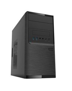 CAJA MICRO ATX UNYKA SHADOW    NEGRA FUENTE 500W PN: 52082 EAN: 6940533542193