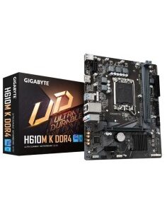 PB S-1700 H610 GIGABYTE H610M- K DDR4 M-ATX PN: 9MH610MK-00-G20 EAN: 4719331851675