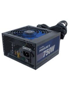 FUENTE 750W/50A COOLBOX 12CM   POWERLINE III 85% NEGRA PN: COO-FAPW3-750 EAN: 8436556143021