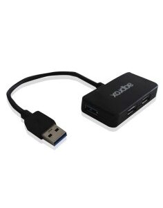 HUB 4 PTOS 3 X USB 2.0 + 1 USB 3.0 APPROX NEGRO PN: APPHT7B EAN: 8435099520900