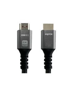 CABLE HDMI/M A HDMI/M 2M 2.1   APPROX 8K PN: APPC63 EAN: 8435099532163