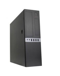 CAJA SFF MATX COOLBOX T450S    SLIM NEGRA FUENTE 300W 80+ PN: CAJCOOT450S-BZ EAN: 8436556145124