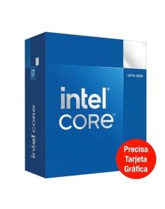 CPU INTEL S-1700 CORE I7-14700 F 2.1GHZ BOX CON VENTILADOR PN: BX8071514700F EAN: 5032037279246
