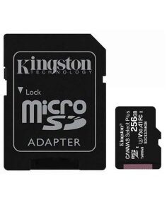 MEMORIA DG 256GB KINGSTON MSD  CON ADAPTADOR A SD PN: SDCS2/256GB EAN: 740617298710