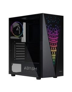 CAJA GAMING DANUBE KOLPA NEGRA ABYSM SIN FUENTE PN: AB812109 EAN: 6940533545255