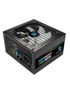 FUENTE  600W/40A 80+ BRONZE    GAMING RGB SEMI-MODULAR PN: DG-PWS600-MRBZ EAN: 8436556148804