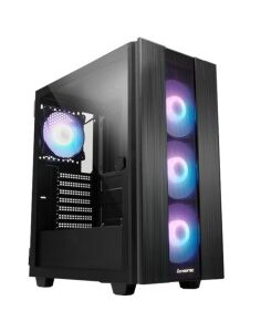 CAJA GAMING CHIEFTEC HUNTER 2  GS-02B-OP RGB USB TYPE C NEGRA PN: GS-02B-OP EAN: 753263078476