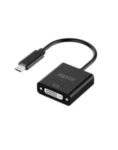 CABLE USB TYPE-C A DVI H APPRO X NEGRO PN: APPC51 EAN: 8435099531531