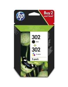 CARTUCHO HP X4D37AE 302 PACK   NEGRO+CIAN,MAGENTA,AMARILLO