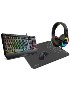 TECL+RAT+AURI+ALF USB KROM     RGB NEGRO