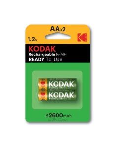 PILAS  AA   2 UNDS KODAK RECAR GABLES