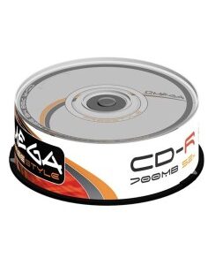 CD OMEGA     25 UNDS 52X 700MB -R