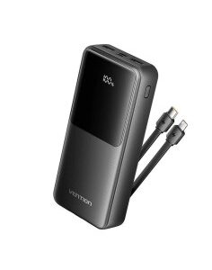 POWERBANK 20000 MAH VENTION    22.5W LED DISPLAY NEGRO