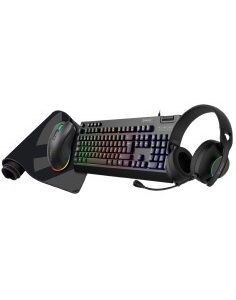 KIT TECL+RAT+AURI+MOUSEPAD     UNYKACH NOVA KIT 4IN1 NEGRO