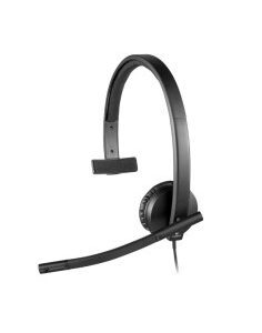 AURI + MIC USB   1.9M LOGITECH H570E CASCOS NEGROS MONO