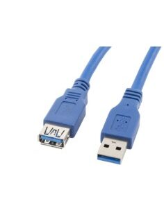 CABLE ALARGO USB 3.0  3M M/H   AZUL