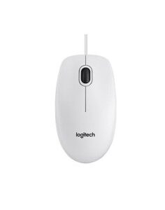 RATON USB LOGITECH B100 OEM    BLANCO